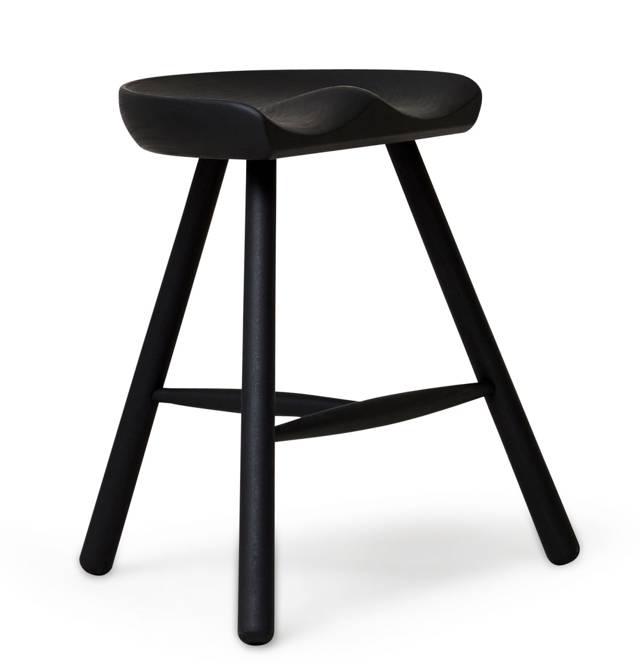 Shoemaker Chair™ No. 49 Beech black stained Form & Refine